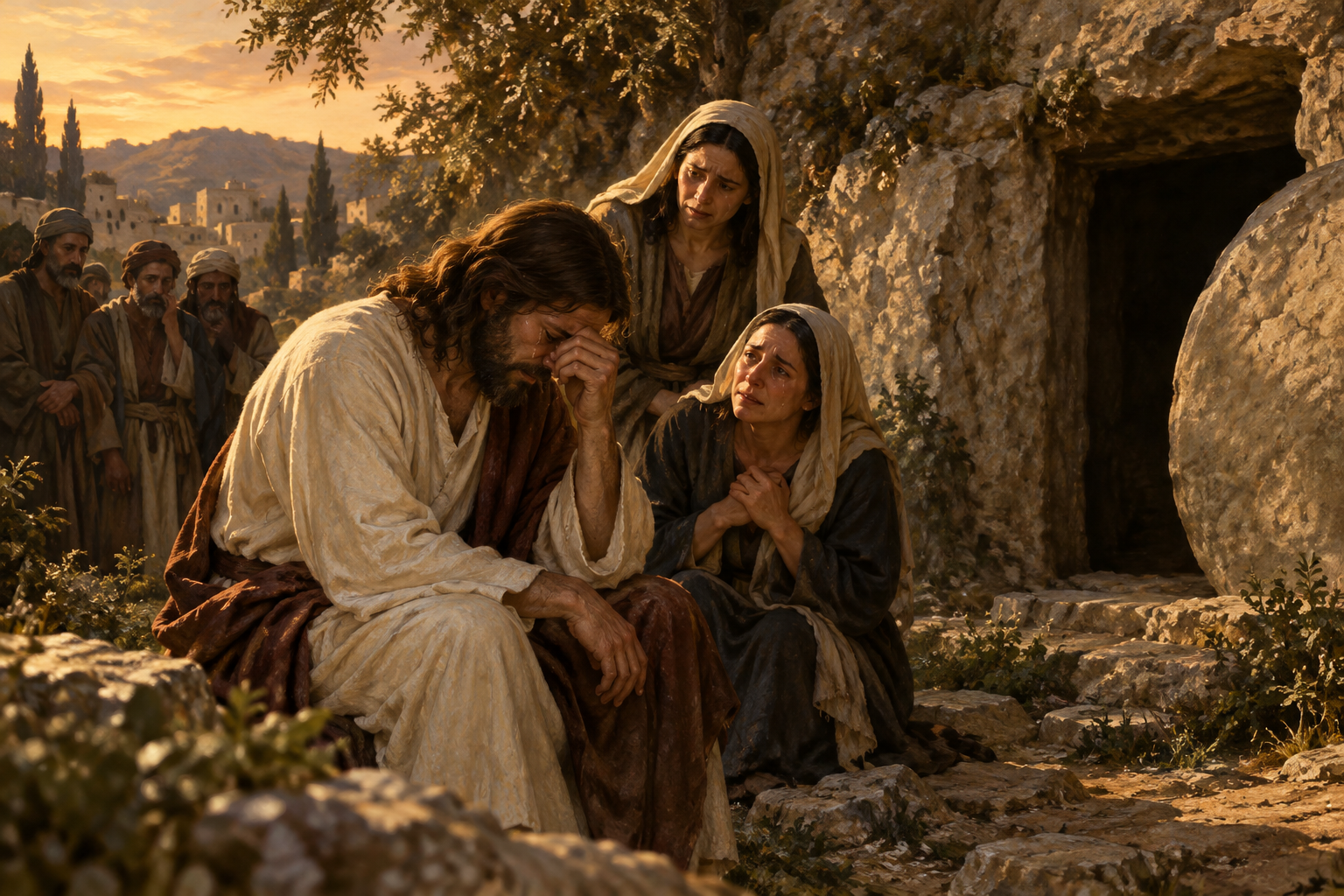 Jesus gråter – sorgen och hoppet vid Lasaros grav